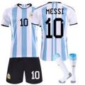 22-23 Argentinien Messi #10 Camiseta Fútbol Niños Adultos Ropa Deportiva *