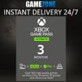 3 Meses Xbox Game Pass Ultimate Y Live Gold Membresía Global Entrega RÁpida