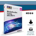 Bitdefender Total Security 2024, Dispositivos 1/3/5/10 - 1/2/3 Años, Descarga