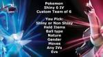 Brillante 6iv Personalizado Equipo Pokémon Brillante Diamante Perla Brillante Max Ivs Y Max Evs