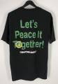 Camiseta Negra Mediana De Chinatown Market Peace Together