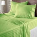 Egyptian Cotton 1000tc Marvelous Bedding Select Item & Size Sage Stripes