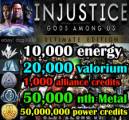 Injustice Gods Among Us (android / Ios) Energia Creditos Poder Alianza Nth Metal