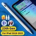 Lápiz óptico Para Tableta Para Apple Ipad 23ta Generación Bluetooth 2018 A 2022 Magnético