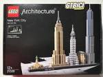 Lego Architecture  `` New York City ´´  Ref 21028  Nuevo A Estrenar