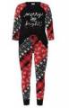 Lularoe 3xl 3x Holly Pijama Pj Negro Rojo Plaid Merry & Bright Deer Dream X-mas