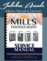 ¡nuevo! Manual De Servicio Mills Models Swing King, Do Re Mi, Zephyr Y Studio 
