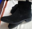 Nuevos Botines Spm Shoes&boots T.40 Gamuza Negro Np125 €