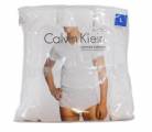 Paquete De 3 Camisetas Grandes De Algodón Elástico Con Cuello En V Mecha Hidratante Calvin Klein Para Hombre