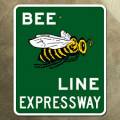 Señal De Tráfico Florida Bee Line Expressway Beachline Orlando 10x12