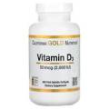 Vitamine D3 (50 µg 2000 Ui) 360 Capsules Molle à Base De Gélatine De Poisson